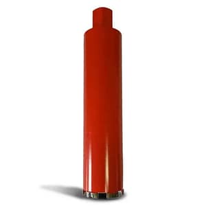 Corona diamantata Rurmec CSP per carotatura secco e umido attacco 1.1/4″, 132mm