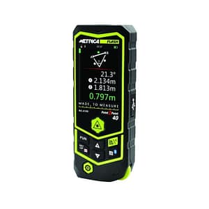 Distanziometro laser rosso a batteria Metrica 60 metri 61260