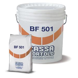Trattamento cementizio Fassa BF501 bicomponente per la protezione attiva delle barre d’armatura (Secchio + Sacco 3 Kg)