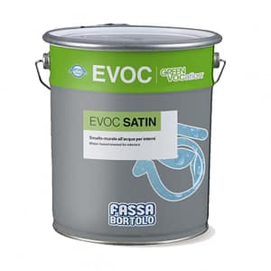 Smalto Fassa Evoc Satin colore Bianco (Secchio da 10 lt)