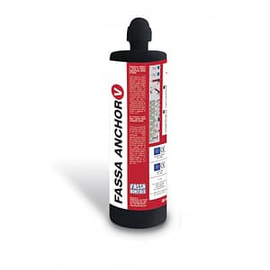 Fissaggio chimico Fassa Anchor V a base di resina vinilestere senza stirene per carichi strutturali (Scatola 12 pezzi)