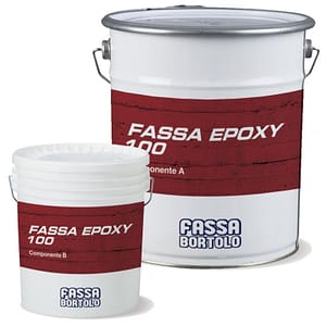 Resina epossidica Fassa Epoxy 100 (Componente A 3.9 Kg + Componente B 1,3 Kg)