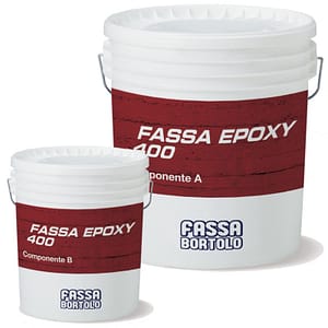 Stucco epossidico Fassa Epoxy 400  (Componente A 4,5 Kg + Componente B 1,5 Kg)