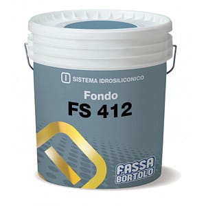 Fissativo Fassa FS412 per cicli idrosiliconici (Secchio da 16 lt)