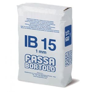 Finitura Fassa IB 15 a base di calce (Sacco da 25 Kg)
