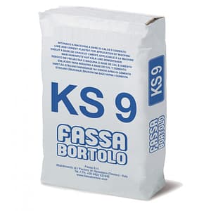 Intonaco cementizio Fassa KS 9 (Sacco da 25 Kg)