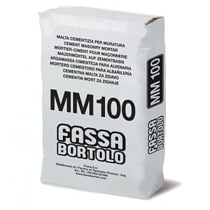 Malta cementizia Fassa MM100 per muratura (Sacco da 25 kg)