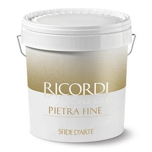 Stucco Fassa RICORDI PIETRA FINE bianco (Secchio da 2,5 e 20 Kg)