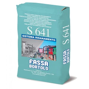 Rinzaffo Fassa S641 per il risanamento di murature umide (Sacco da 25 Kg)