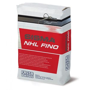 Malta strutturale Fassa SISMA NHL FINO a grana fine (Sacco da 25 kg)