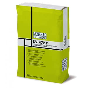 Massetto Fassa SV 472P essicazione veloce e ritiro controllato (Sacco da 25 kg)