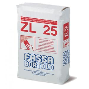 Lisciatura Fassa ZL 25 base calce gesso (Sacco da 25 Kg)
