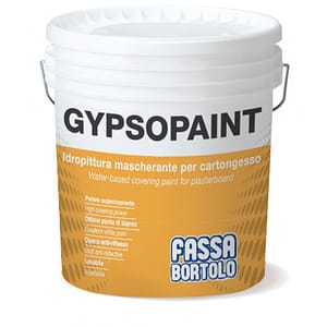 Idropittura Fassa GYPSONPAINT mascherante per cartongesso bianco (Secchio da 5 o 14 lt)