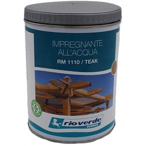 Impregnante all’acqua Rio verde per legno Teak RM 1110