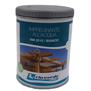 Impregnante all’acqua Rio Verde per legno Bianco RM 2010