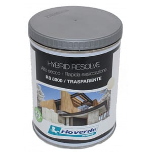 Impregnante all’acqua Rio Verde per legno hybrid resolve alto secco – rapida essiccazione Trasparente RS8000