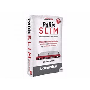 Massetto Leca Paris Slim radiante autolivellante a basso spessore (Sacco da 25 Kg)