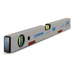 Livella a bolla magnetica Rurmec LRM 700 in alluminio a profilo liscio rettangolare, 80-100cm