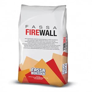 Malta Fassa Firewall refrattaria cementizia resistente alte temperature (Scatola da 5 Sacchi da 5 Kg)