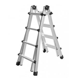 Scala Marchetti Black in alluminio telescopica