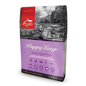 Orijen Puppy Large Peso Confezione 11.4 Kg + Snack GRATIS!