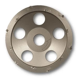 Platorello diamantato Rurmec PCD 125 per rimozione di resina e vernici, Ø125mm