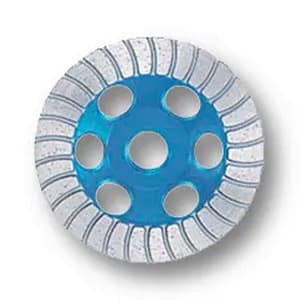 Platorello diamantato Rurmec PRF 125 per levigatura graniti, basalti e ardesie, Ø125mm