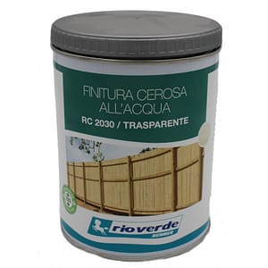Finitura all’acqua ceroso Rio Verde per legno Trasparente RC2030