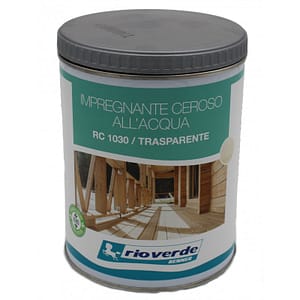 Impregnante all’acqua ceroso Rio Verde per legno Trasparente RC1030