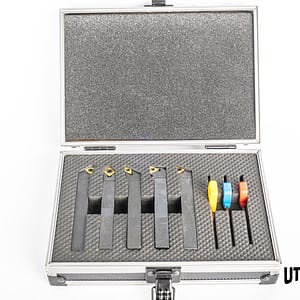 Set 5 Utensili per tornitura LTF gambo MD12 12×12