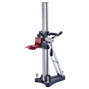 Supporto a colonna AGP AS200 in alluminio con ruote per carotatrici manuali, 890mm