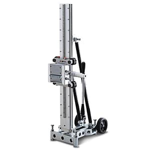 Supporto a colonna AGP S500/1,6M in alluminio con ruote per carotatrici, 1,6 metri