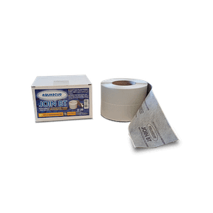 Aquascud Volteco Join BT banda coprifilo con gomma butilica adesiva (rotolo da 20 ml)