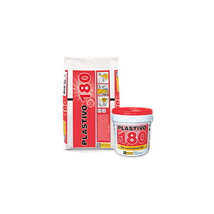 Plastivo Volteco 180 impermeabilizzante flessibile bicomponente (sacco 15 kg + liquido 5 kg)