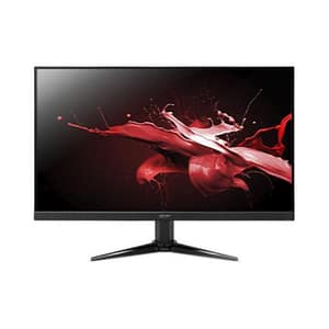 Acer monitor gaming 23.8“ led nitro qg1 qg241y, frequenza 75hz, tempo di risposta 1 ms, display 1920 x 1080 full hd