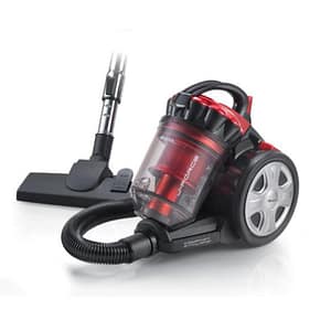 Ariete j force aspirapolvere a traino senza sacco 700w cavo 5 mt capacita` 3 lt filtro hepa lavabile colore rosso