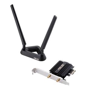 Asus pce-ax58bt wi-fi 6 ax3000 dual band pci-e 160mhz wi-fi 6 adapter