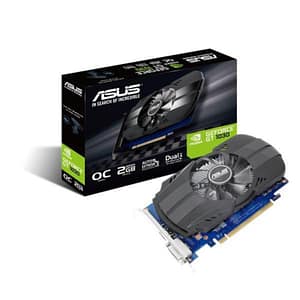 Asus ph-gt1030-o2g scheda grafica nvidia geforce gt 1030 2gb gddr5 interfaccia pci express 3.0 con ventola