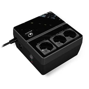 Atlantis onepower 700, ups offline 700va-300w, 3 prese schuko, 1 batteria 12v 4.5ah