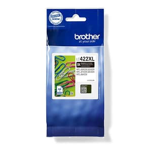 Brother lc422xlbk cartuccia inkjet black xl per mfcj5340dw mfcj5740dw mfcj6540dw mfcj6940dw 3.000 pagine