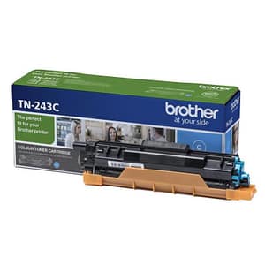 Brother tn-243c toner ciano 1.000 pag per hll3210cw / hll3230cdw / hll3270cdw / dcpl3550cdw / mfcl3730cdn / mfcl3750cdw / mfcl3770cdw