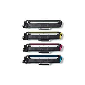 Brother tn243cmyk value pack conf da 4 nero giallo magenta ciano per brother dcp-l3510cdw,dcp-l3517cdw,dcp-l3550cdw,dcp-l3550dw,hl-l3210cw,hl-l3230cdw,hl-l3270cdw,mfc-l3710cw,mfc-l3730cdn,mfc-l3750cdw,mfc-l3770cdw