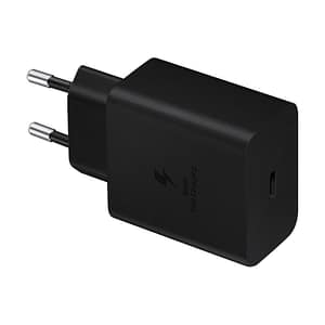 Samsung ep-t4510 caricabatterie da rete super fast charging 45w porta usb-c con cavo nero