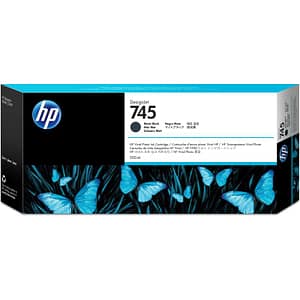 Hp 745 cartuccia ink-jet 300 ml nero opaco