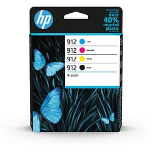 Hp 912 combo pack 4 cartucce nero giallo ciano magenta