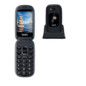 Saiet prime 2.8 clamshell bluetooth doppio display tasto sos italia black