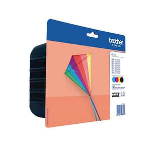 Brother cartucca ink-jet lc223 valbp kit 4 cart per multifunzione-j4620dw-j5320dw-j5620dw-j5720dw
