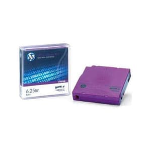Hp lto ultrium worm 6 2,5tb etichette scrivibili viola per storageworks sas rack-mount kit