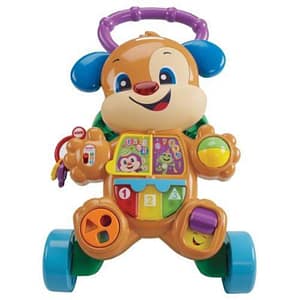 Fisher price cagnolino primi passi spingi e vai elettronico ridi e impara frc84