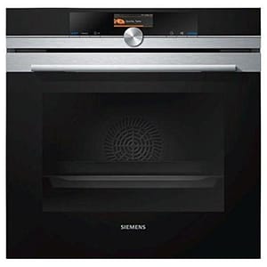 Siemens hb676g0s1 forno elettrico multifunzione da incasso pirolitico capacita` 71 litri classe energetica a+ 13 programmi 3650 w display tft touch 3,7â?? 60 cm nero-acciaio inox